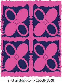 Happy Easter.decorated Easter eggs.vector illustration.