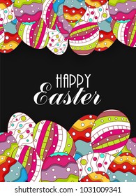 Happy Easter,Easter eggs 