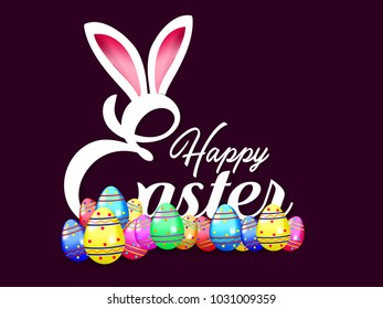 Happy Easter,Easter eggs 