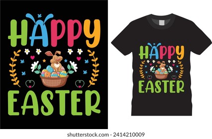 Happy easter,happy easter egg day. typography, template,  quotes  vector t-shirt design,happy easter day lover t-shirt   ready for print, poster, banner, card, mug, sticker, pod.
