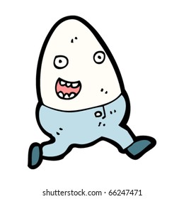 happy egg cartoon