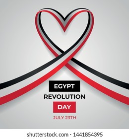 Happy Egypt Revolution Day Vector Design Template Illustration