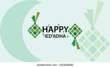 Happy Eid Adha Islamic Background