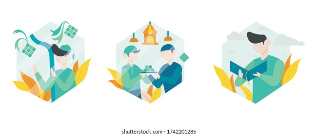 Happy Eid Adha Mubarak with Quran for Landing Page 