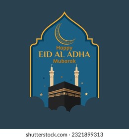Happy Eid Al Adha 2023 Card Design