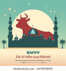 Happy eid al adha background