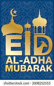 happy eid al adha mubarak islam festival