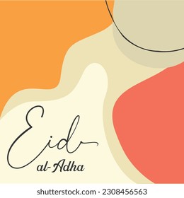 happy eid al adha social media template