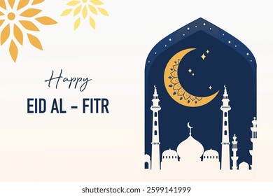 Happy eid al Fitr background template