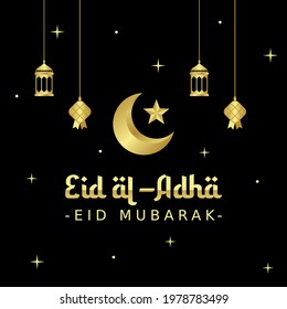 "Happy Eid Al-Adha" 61 background vector design illustration