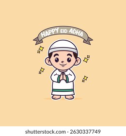 Happy Eid Al-Adha Illustration Background