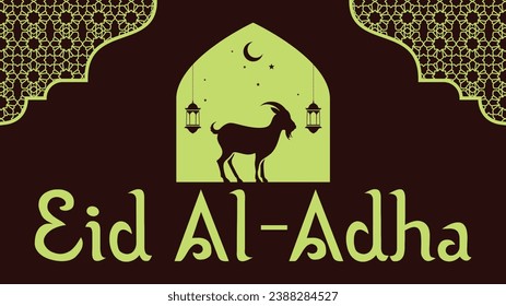 Happy Eid al-Adha. The "Happy Eid al-Adha" illustration is a poignant and heartfelt portrayal of one of the most significant Islamic festivals
