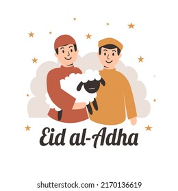 Happy Eid al-adha poster concept