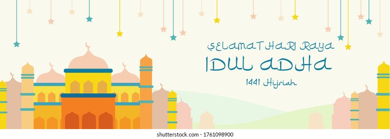 Happy Eid al-Adha Vektorgrafik