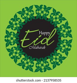 Happy Eid Mubarak Greeting Card