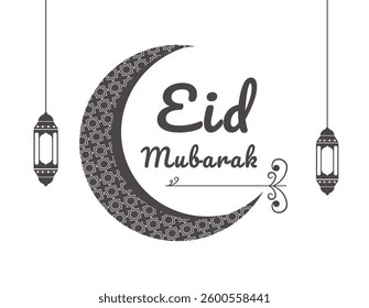 Happy eid Mubarak greeting flyer 