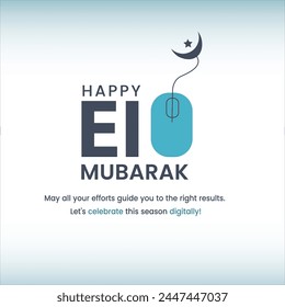 Happy Eid Mubarak wishes creative vector digital Eid Mubarak wishes Happy Ramadan wishes