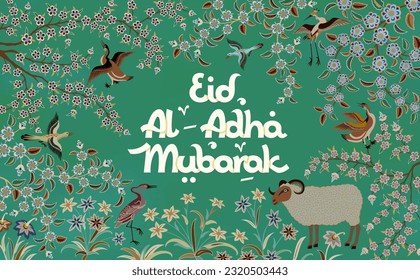 Feliz Eid Ul Adha, diseño creativo. Diseño de fondo de Eid Al Adha Mubarak. Resumen elegante del ambiente religioso de Eid Al Adha. Plantilla de tarjetas de felicitación de diseño islámico. Adecuado para tarjeta de saludo, afiche 