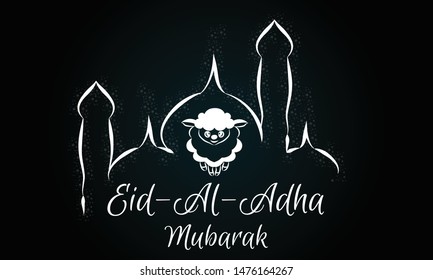 Happy Eid ul Adha Mubarak Vector illustrator