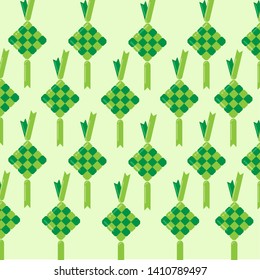 Happy Eid-ul Fitr Ketupat Pattern