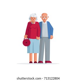 Old Couple Vector Stock Images, Royalty-Free Images & Vectors