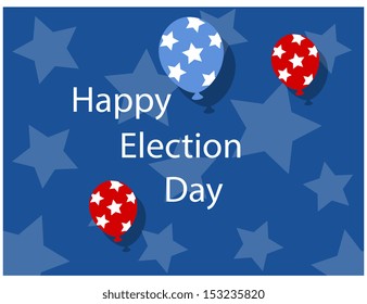 happy election day background