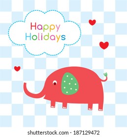 happy elephant holidays