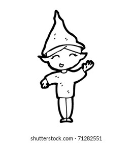 Elf Sketch Images, Stock Photos & Vectors | Shutterstock