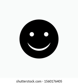 Happy Emoji Faces Vector Icon for Apps and Websites.