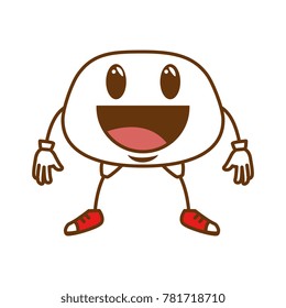 happy emoji kawaii character
