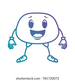 happy emoji kawaii character