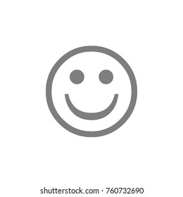 happy emoticon icon. Web element. Premium quality graphic design. Signs symbols collection, simple icon for websites, web design, mobile app, info graphics on white background