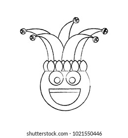 happy emoticon smile jester hat funny