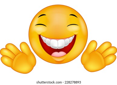 Happy emoticon smiley