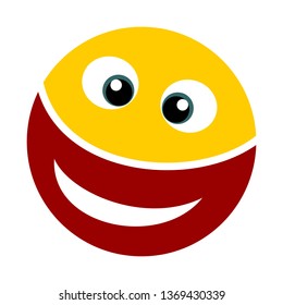 happy emoticons while laughing