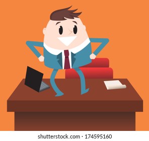 Happy employee