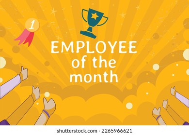 Happy Employee Appreciation Day, Employee of the month, vector design