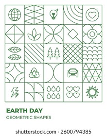 Happy environment day line art