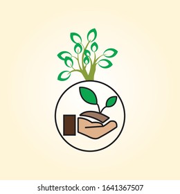 Happy environment day. Save tree safe the environment