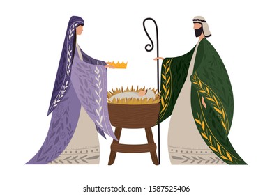 Happy epiphany day design, religion christianity god faith spirituality belief and pray theme Vector illustration