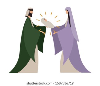 Happy epiphany day design, religion christianity god faith spirituality belief and pray theme Vector illustration
