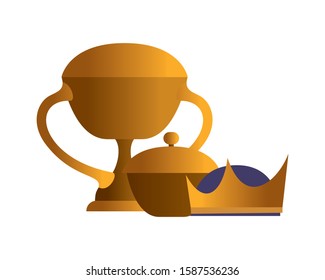 Happy epiphany day presents design, religion christianity god faith spirituality belief and pray theme Vector illustration