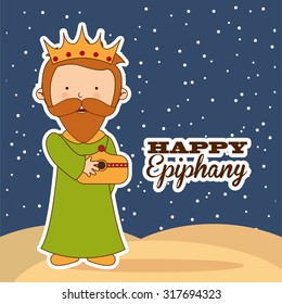 happy epiphany design, vector illustration eps10 graphic 