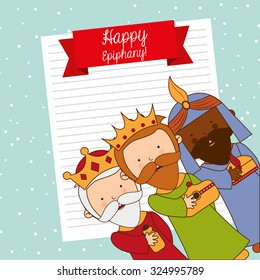 happy epiphany design, vector illustration eps10 graphic 