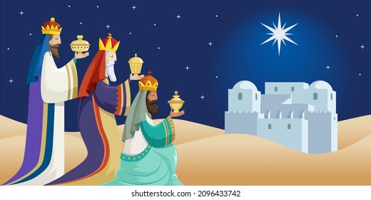 happy epiphany - Three Wise Men
