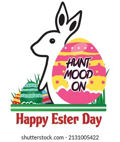 Happy Ester Day T-Shirt Design