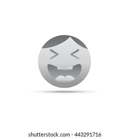 happy expression sign icon face