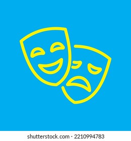 Happy Face Banner Vector Design Illustration. Social Media Post concept. 