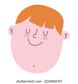 icono del chico de la cara feliz