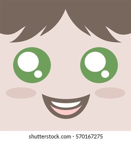 happy face draw